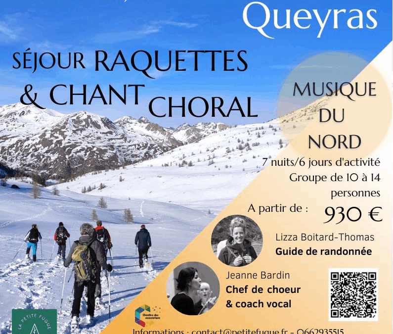 Séjour raquettes et chant choral